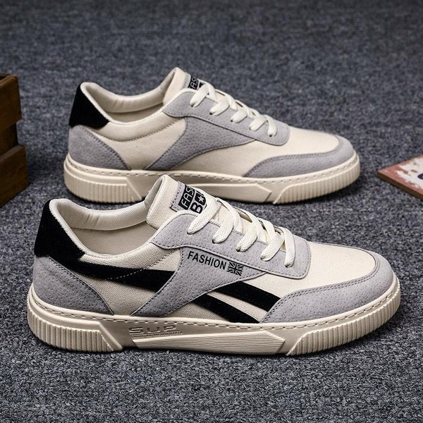 Nuevos Zapatos De Hombre Casual Moda Deportivas Masculinas Cuero Exterior Correr Antideslizante DiseñAdor Lujo Estudiante Verano Mocasines De Tenis 39-image