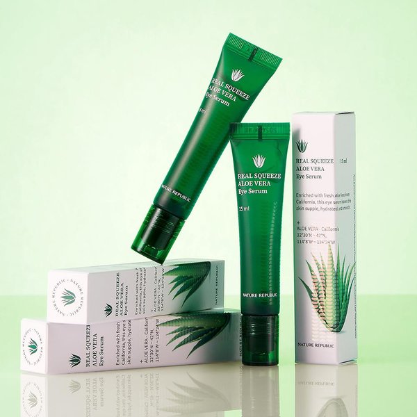 Nature Republic SéRum De Ojos Real Squeeze De Aloe Vera (15Ml)-image