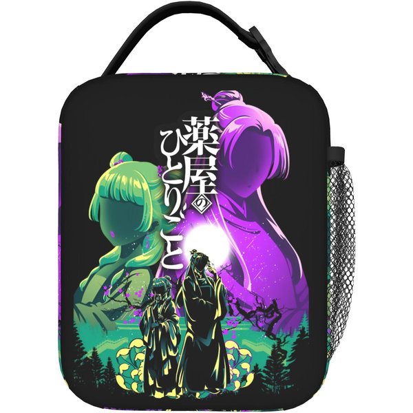 Maomao Anime Izolowane Torby Na Lunch Szczelne Dzienniki Aptekarza Pojemnik Na PosiłEk Torba ChłOdząCa Torba Tote Na Lunch Pouch Bento One Size-image