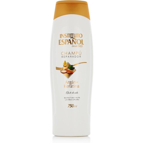 Instituto EspañOl Champú Reparador De ArgáN + Queratina 750 Ml-image