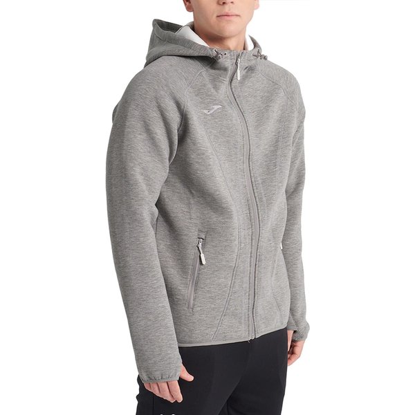 Joma Basilea Softshell Hoodie, Sudadera Gris Hombre S Gris-image