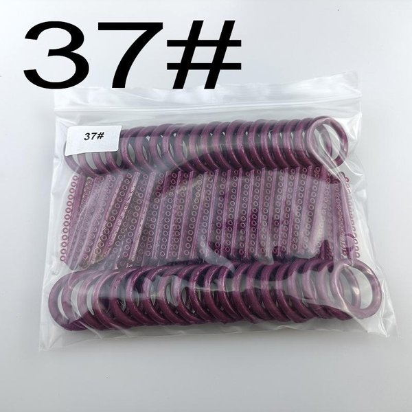 1 Opakowanie Elastyczne Ligatury Dentystyczne Ortodontyczne Elastomerowe Gumki Kolorowe O-Ringi-image