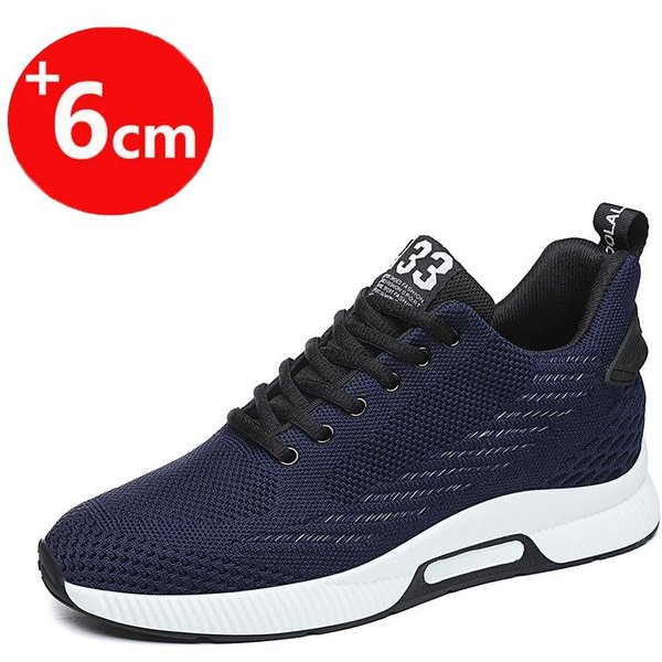 MęSkie Buty PodwyżSzająCe Buty Na PodwyżSzeniu MęSkie Trampki Buty ZwięKszająCe Wzrost Buty ZwięKszająCe Wzrost MężCzyzna Sportowe Modne Buty Wysoki MężCzyzna 42 Black-image