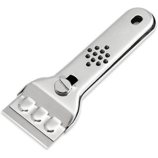 Limpiador Removedor De Raspador De VitroceráMica MultifuncióN De Acero Inoxidable Para Limpiar Herramientas De Cocina De Horno Plata-image
