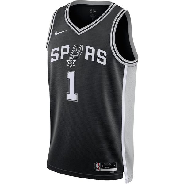 Nike San Antonio Spurs Icon Edition Hombre Nike Dri-Fit Nba Swingman Je L Gray-image