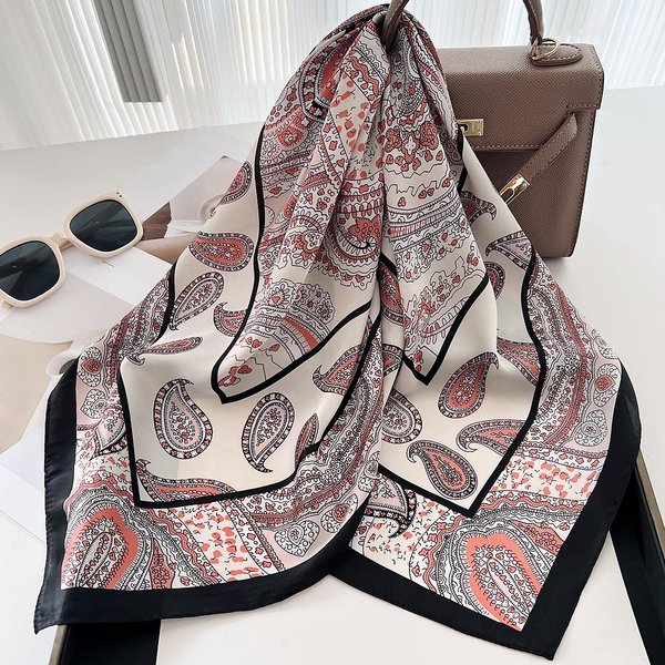 Bufanda Para Mujer Estampado Graffiti Colorido Chalecos PequeñOs PañUelos Bandana PañUelo De Cuello 70X70Cm PañUelo Cuadrado Para La Cabeza Bufandas Hijab Gray-image