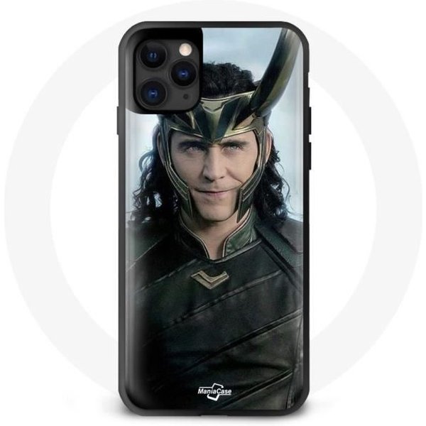 Funda Para Iphone 11 - Maniacase - Loki Thor Ragnarok - Flexible - Negra - Mixta-image