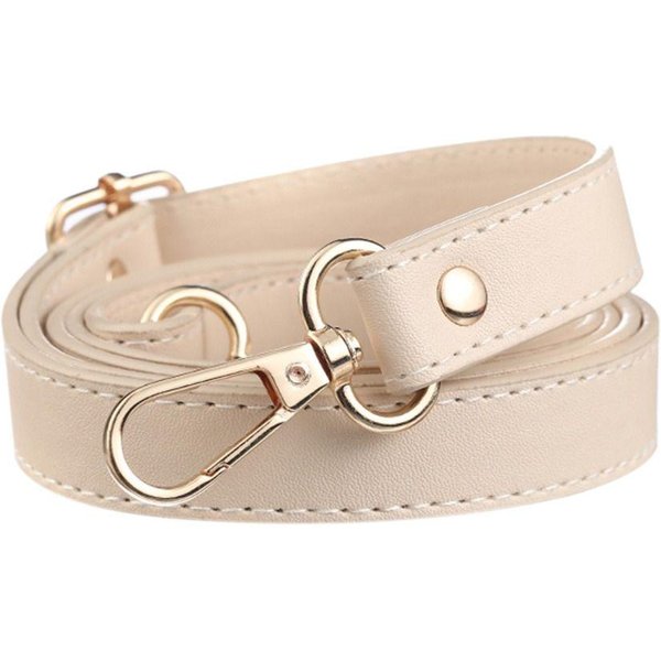130Cm Kobiety Wymiana Crossbody SkóRzany Pasek Torebka Uchwyt Torby Na Ramię Akcesoria Torebka Paski Morelowy-image