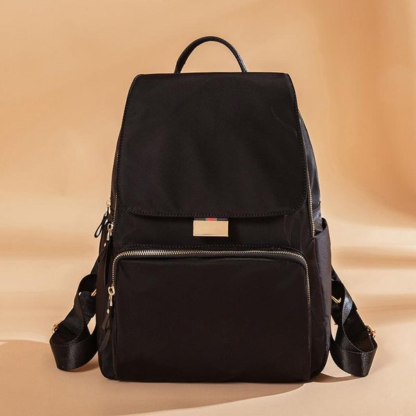 Mochila De Tela Oxford Para Mujer Primavera Y Verano Nueva Mochila Antirrobo Coreana Mochila Escolar Para Estudiante Gran Capacidad Bolsa De Viaje Tendencia Beige-image