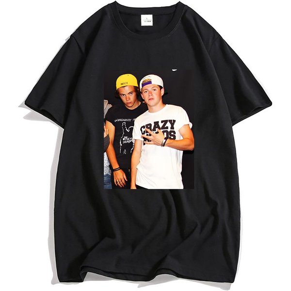 Camisetas Frat Boy Harry Niall Manga Corta AlgodóN Verano Cuello Redondo Unisex Streetwear Casual Verano Hombre/Mujer Camiseta Ma... M Varios Colores-image