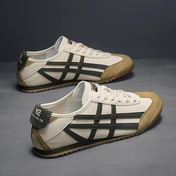 Nowe Buty Forrest Gump Buty MęSkie PasująCe MałE BiałE Buty MęSkie Retro Sportowe Casual Moda Jednostopowe Outdoorowe Buty MęSkie 40-image
