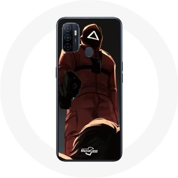 Funda - El Juego Del Calamar - Oppo A53 - Roja - Flexible - ProteccióN Contra Golpes Rojo-image