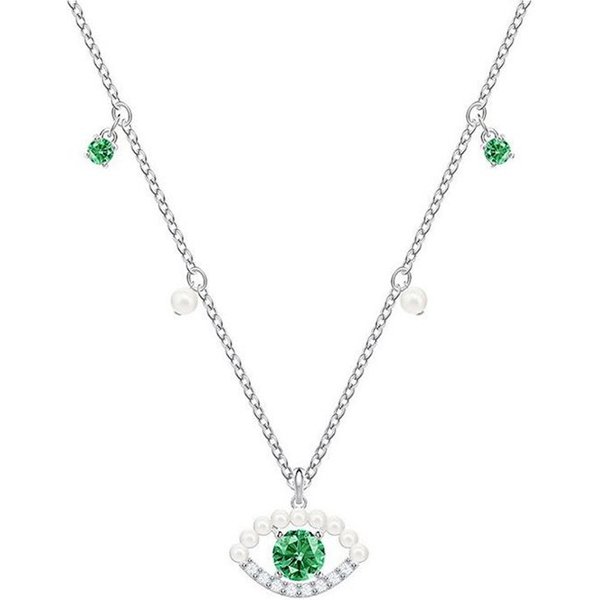 Swarovski Luckily Fresh Modern Sztuczny Kryształ Naszyjnik Damski Naszyjnik 5429734 Box (Random Color) White-image