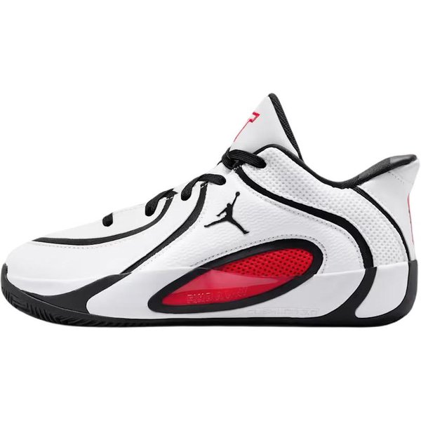 Zapatillas Air Jordan Tatum 4 GS Blancas Rojo Universitario Para NiñOs Negras HQ4611-101 38 White-image