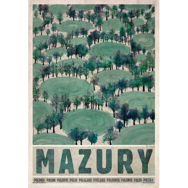 Vintage Polska Plakaty Miejskie Biebrza Solina Zakopane Druk Na PłóTnie Druki Sztuka ŚCienna Obraz Do Salonu Dekoracja Domu Prezent 60Cm×100Cm Noframe-image