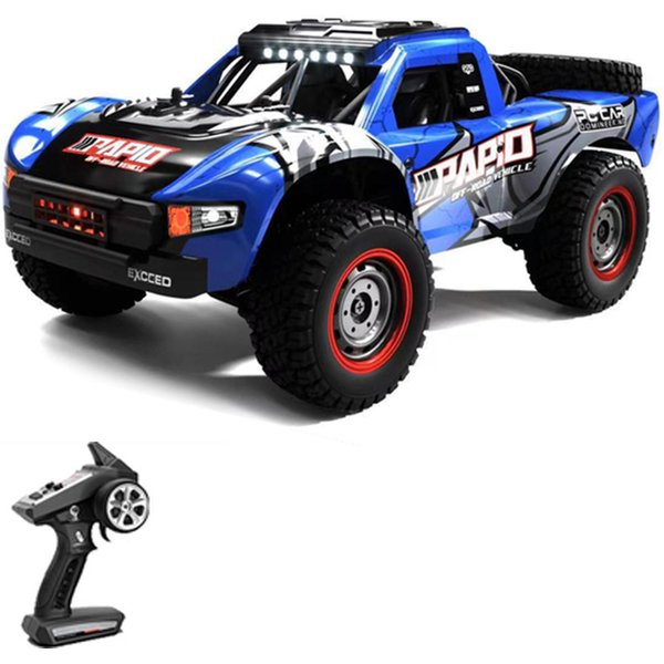 SamochóD Zdalnie Sterowany 4WD SamochóD Terenowy CiężAróWka 2,4 Ghz PełNa Proporcjonalna DużA PręDkość 40 Km/H Teren 1 Battery Niebieski-image