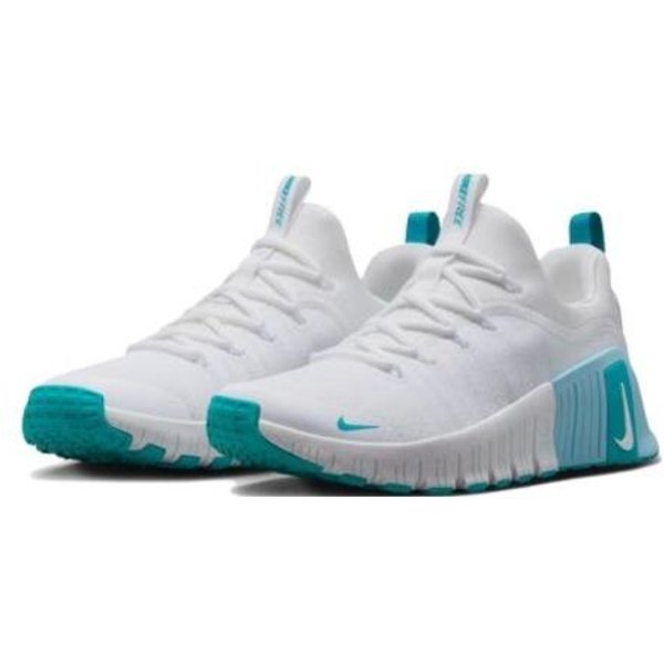 Nike Wmns Free Metcon 6 'Blanco Cactus Polvoriento' FJ7126-107 EU 37.5 Blanco/Azul-image