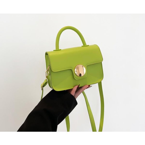 Popularna MałA Torebka Damska Na Wiosnę, Prosta I Modna, MałA Torba Kwadratowa, Swobodna, Dojazdowa, Jednoramienna Torba Typu Crossbody Yellow-image