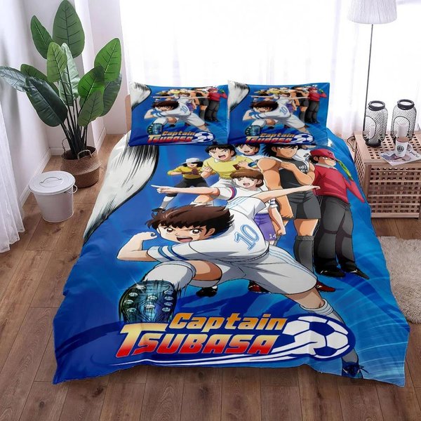Kolekcja Poszew Na KołDrę ChłOpcy Z Inazuma Eleven Rozmiary KróLewski KróLowej PodwóJny PełNy PodwóJny Pojedynczy Z Kolekcją PośCieli EU Single(135X200Cm)-image