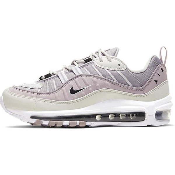 Nike Air Max 98 Plata Lila (De Las Mujeres) 36 White-image