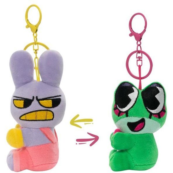 Nowa Pluszowa żAba Ribbit Anime Plusz Kaufmo Urocza Postać Z KreskóWki Pluszak MięKka Wypchana ZwierząTko Lalka Zabawka Kawaii Kolekcjonerski Prezent Dla Fana-image