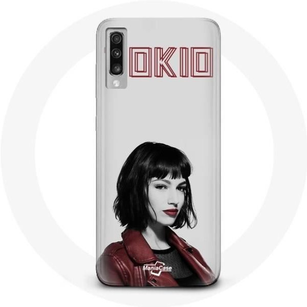 Funda Para Samsung Galaxy A70 La Casa De Papel Tokyo Fanart-image