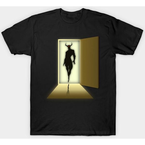 2026 Film Backrooms - Koszulka Graficzna Cap'n Clark BawełNiana Unisex MęSka Damska T-Shirt Y2K Oversize Wygodna Codzienna M Brown-image