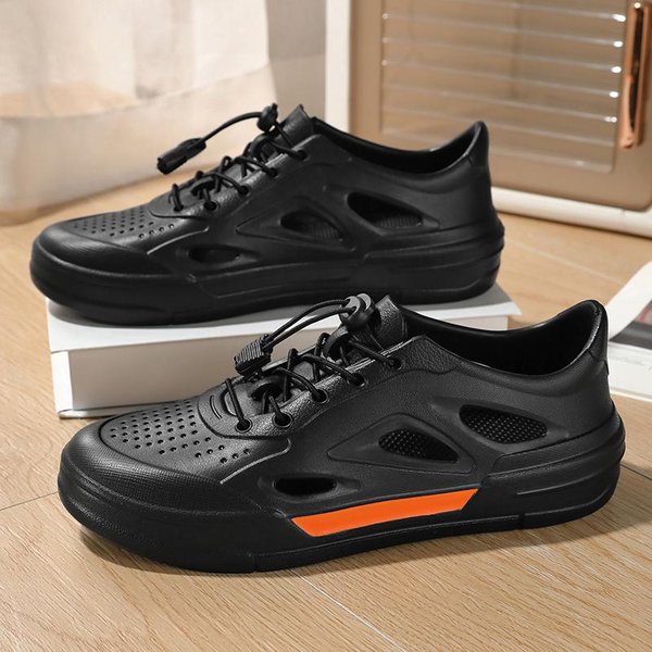 Sandalias De Verano Para Hombre, Zapatos Casuales De Cuero Genuino Para Hombre, Sandalias De Cuero Para Hombre Para Exteriores, Zapatos De Playa Para Hombre, Zapatos Romanos Para Hombre 45 Gray-image