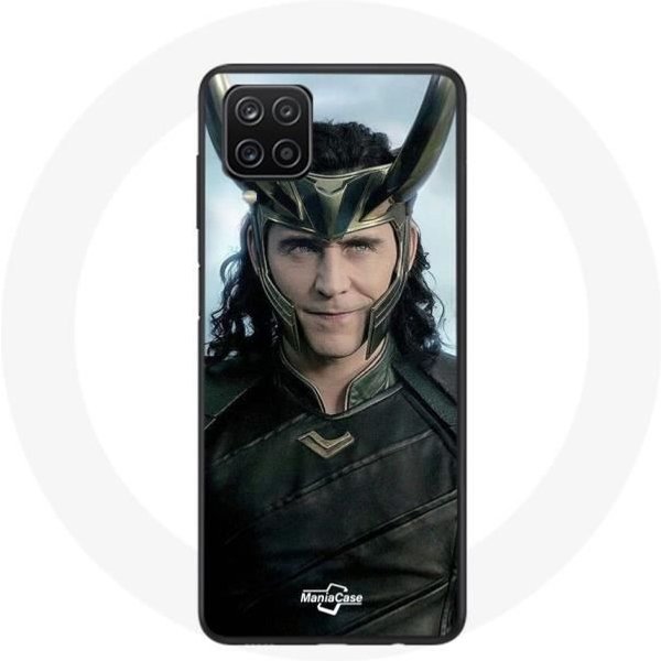 Funda Maniacase Para Samsung Galaxy A22 4G Loki Thor Ragnarok Con Auriculares Temporada 1 Negro-image