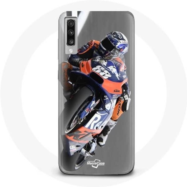 Funda - Maniacase - Samsung Galaxy A70 - Flexible - Miguel Oliveira - Aprilia Moto GP 88-image
