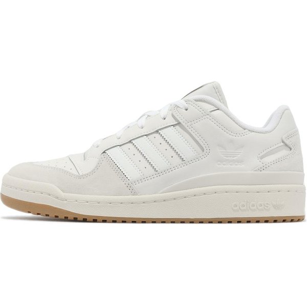 Zapatillas Unisex Adidas Forum Low Chalk White Gum Blanco Nube ID6858 35⅔ White-image