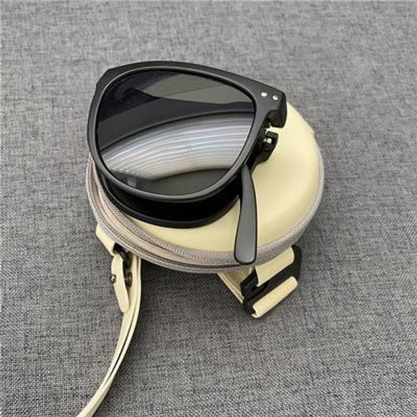 ÚLtimas Gafas De Sol Plegables Elegantes Para Mujer Gafas De DiseñAdor Para Mujer ProteccióN UV400 Gafas De Sol Estilo CláSico Para Mujer Gafas Para Mujer As Shown In The Figu-image