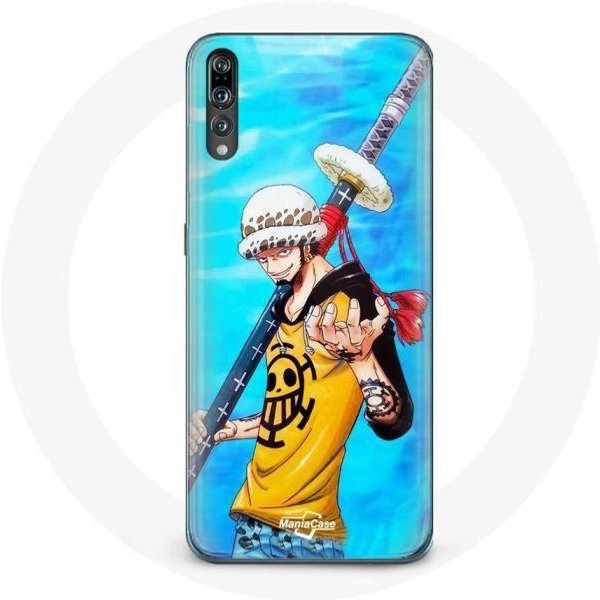 Funda Para Huawei P20 One Piece Manga Trafalgar Law Espada-image