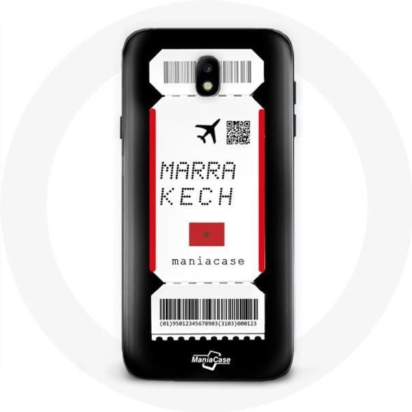 Funda Para Samsung Galaxy S4 Billete De AvióN Marrakech Marruecos-image
