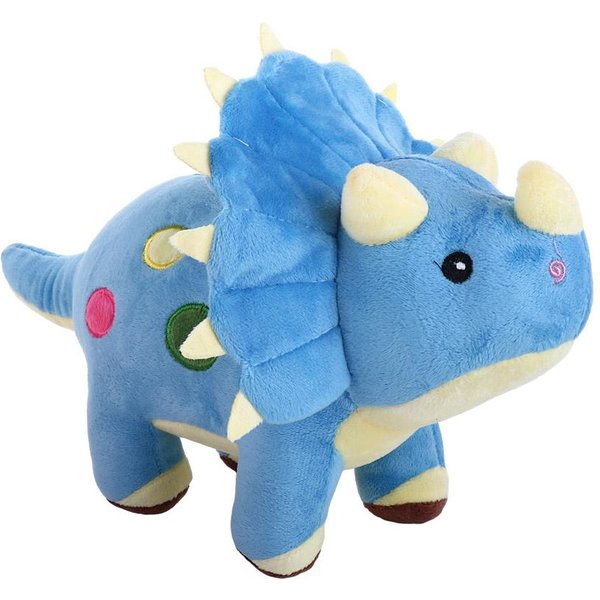 Prezenty Stegozaur Dinozaury Zabawka Triceratops Poduszka Pluszowa Lalka Dinozaur Pluszowe ZwierząTko Pluszowe Zabawki Dinozaur Pluszowa Zabawka Dinozaura-image