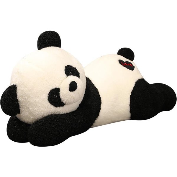 80-100Cm Pluszowe Zabawki Panda Olbrzymia Wypchane ZwierząTko Lalka Poduszki Do Przytulania KreskóWkowe Kawaii Lalki Prezent Urodzinowy Dla Dziewczyny Kochanka WystróJ Domu 100Cm-image