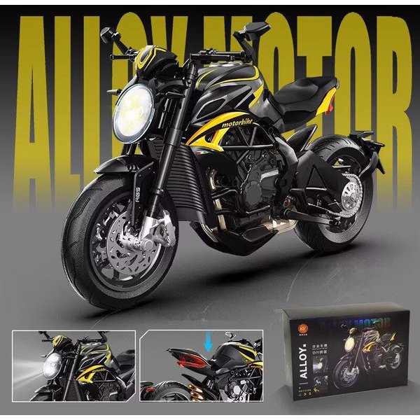1:12 Panigale V4S Corse Wersja MontażOwa Stopowy Model Motocykla Metal Diecast Model Motocykla WyśCigowego DźWięK ŚWiatłO Zabawki Dla Dzieci Prezent-image