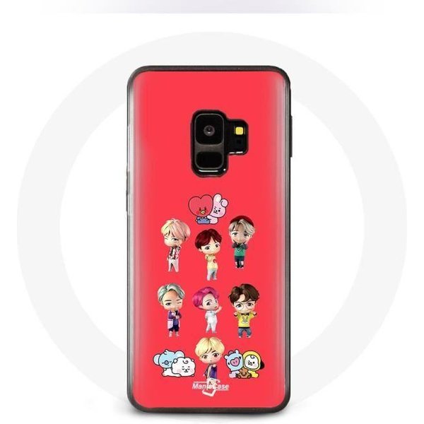Funda Para Samsung Galaxy S9 BTS Tinytan AnimacióN BT21 PóSter-image