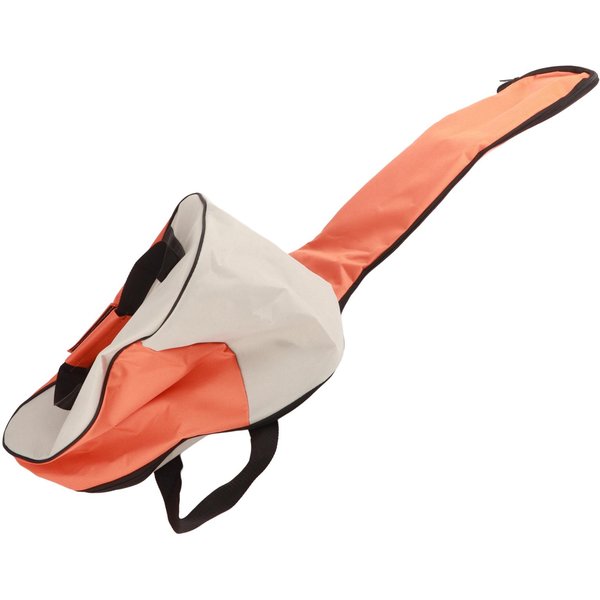 Bolsa De Almacenamiento PortáTil Para Motosierra De Tela Oxford Estuche De Transporte Para CortacéSped Caja Protectora Orange And White Beige-image