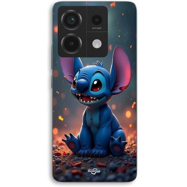 Funda De TeléFono - Maniacase - Xiaomi Redmi Note 13 Pro 5G - Silicona TPU - Arte 3D - Stitch Lindo-image