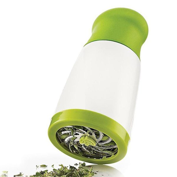 Molinillo Manual De Hierbas, Molinillo De Especias, Triturador De Perejil, Cortador De Verduras, Picadora De Cilantro, Herramienta De Cocina White-image