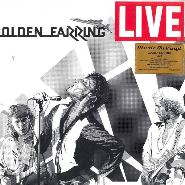 Disco LP Golden Earring - En Vivo MOVLP3067 Music On Vinyl 2022 Europa Rock Gray-image
