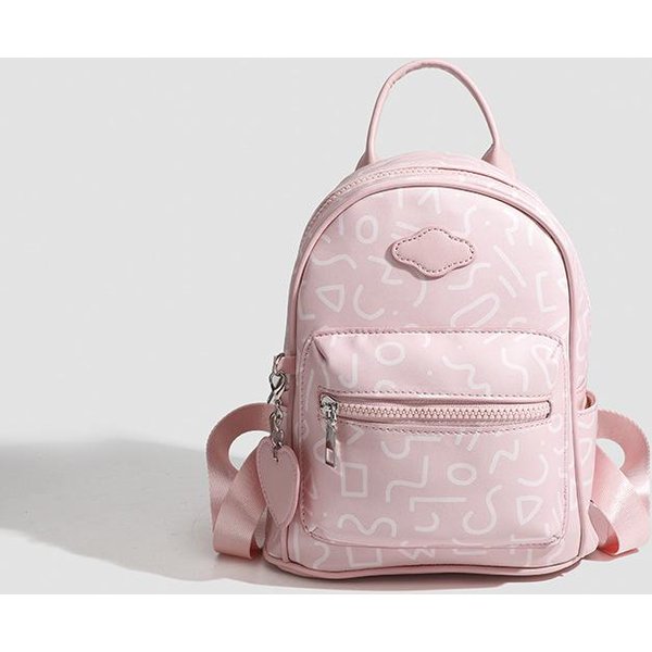Moda Casual De Primavera Y Verano Bolso Mochila Para Chica Instagram Lindo Nicho Sentido Mayor Bolso Femenino White-image