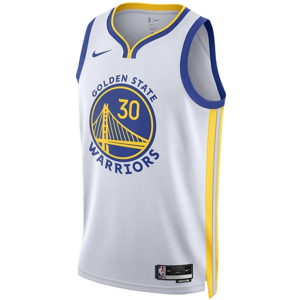Camiseta De Baloncesto Nike Golden State Warriors Unisex Blanca S-image