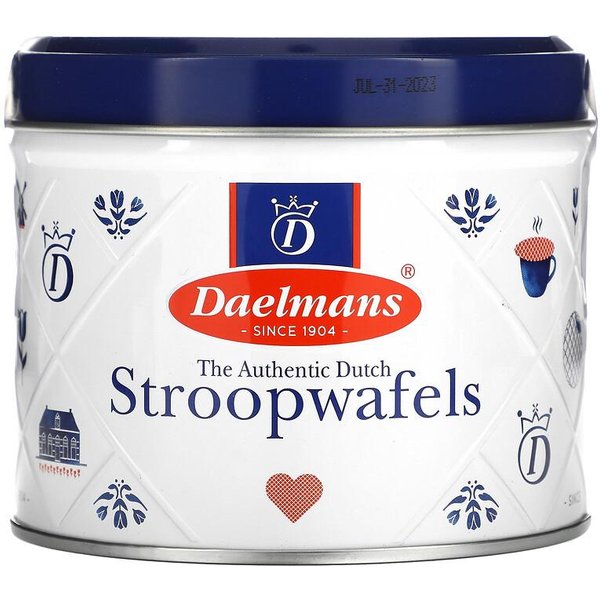 Stroopwafels, Caramelo, 8 Galletas, 8.11 Oz (230 Gramos)-image