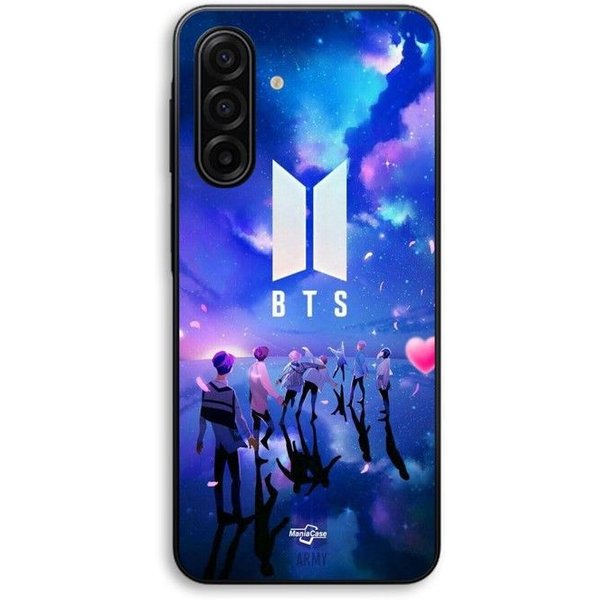 Funda Para Samsung Galaxy A56 BTS Grupo SíMbolo Army Maniacase Negro-image