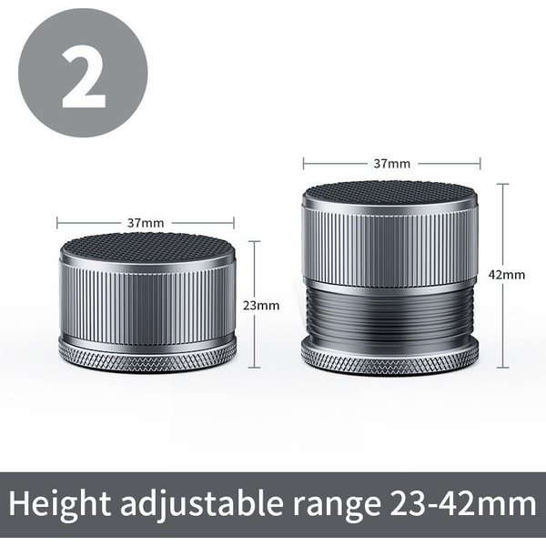 Elevadores Resistentes Protectores Para Muebles Patas AntivibracióN MultifuncióN Alta Calidad Patas De Muebles Para El Hogar Accesorios Cama Ajustable-image