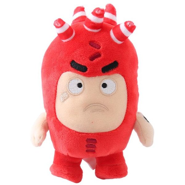 18 Cm KreskóWka Oddbods Anime Pluszowa Zabawka Skarb ŻOłNierzy PotwóR MięKka Wypchana Lalka Fuse BąBelki Zeke Jeff Prezent Urodzinowy Dla Dzieci-image