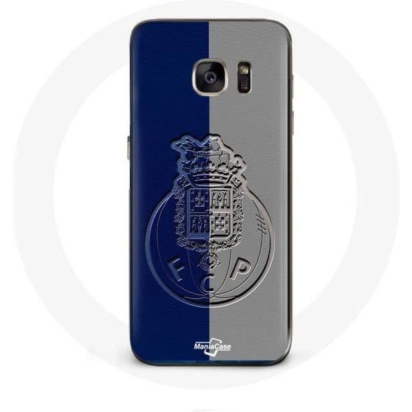 Funda - Maniacase - Samsung Galaxy S6 - Flexible - Azul Y Gris - ProteccióN Y DecoracióN Gris-image