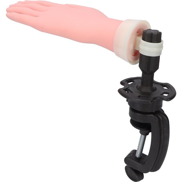 Mano De Entrenamiento Para UñAs Realista Flexible Mano De Maniquí Flexible Mano De PráCtica Para UñAs Postizas Beige-image